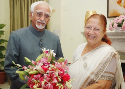 New LS Speaker meets VP M Hamid Ansari